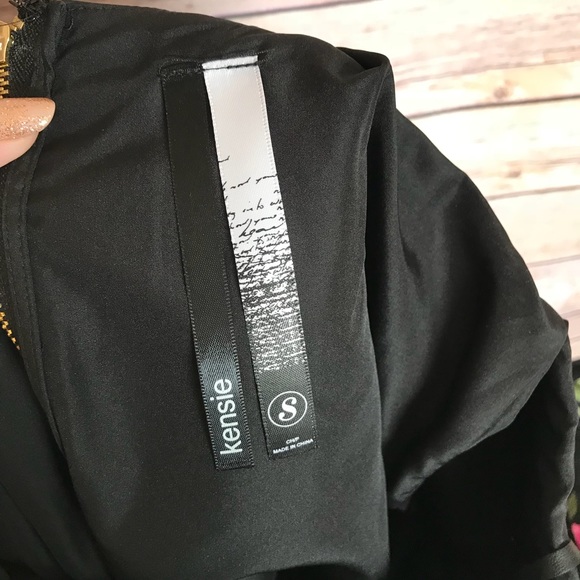 Kensie faux leather vegan black tassel fall skirt - Picture 6 of 7